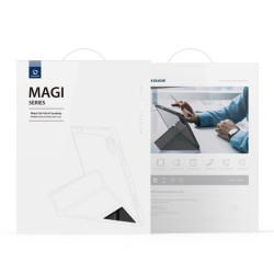 Custodia per iPad Air di quinta/quarta generazione Dux Ducis Magi Smart Cover Nero