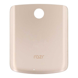 Battery Door with Adhesive for Motorola Razr 5G Gold