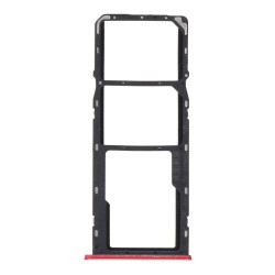 SIM Card Tray for Realme C3 Dual Card Version Red