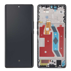 Screen Replacement With Frame for Honor Magic5 Lite Black